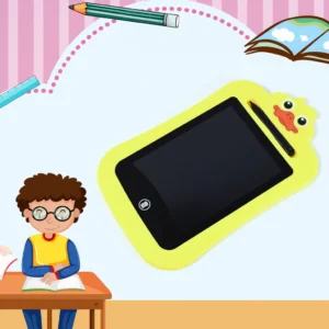 14073 Kids Portable LCD Writing Tablet (1 Pc / Mix Design)